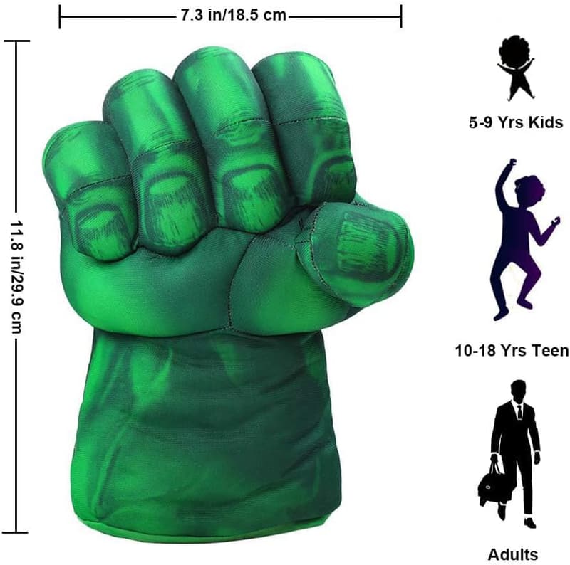 Kids Superhero Toy Gloves for Halloween & Christmas Costumes