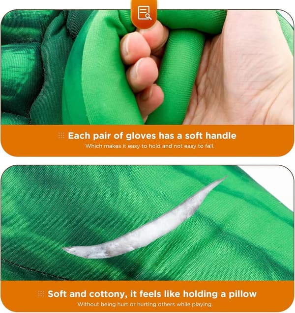 Kids Superhero Gloves - Soft Plush Cosplay Gift for Boys & Girls