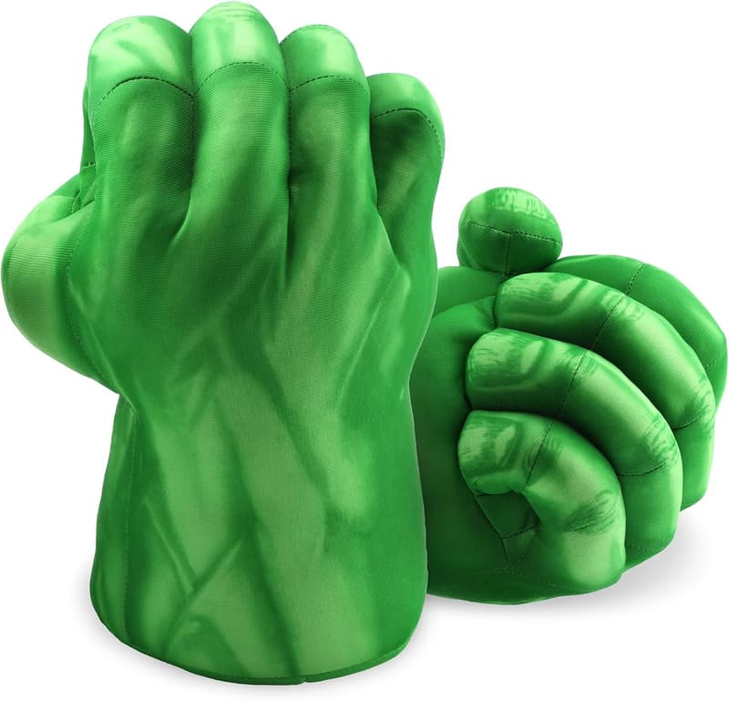 Superhero Boxing Gloves for Toddlers - Green Smash Fists