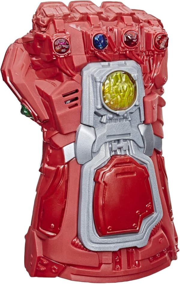 Avengers Endgame Red Infinity Gauntlet Roleplay Toy with Lights & Sounds
