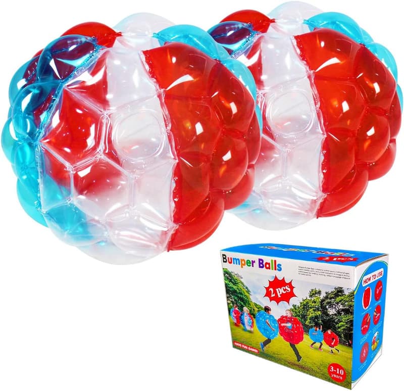 Giant Sumo Bounce Balls for Kids Outdoor Team Play (Ages 3-10)