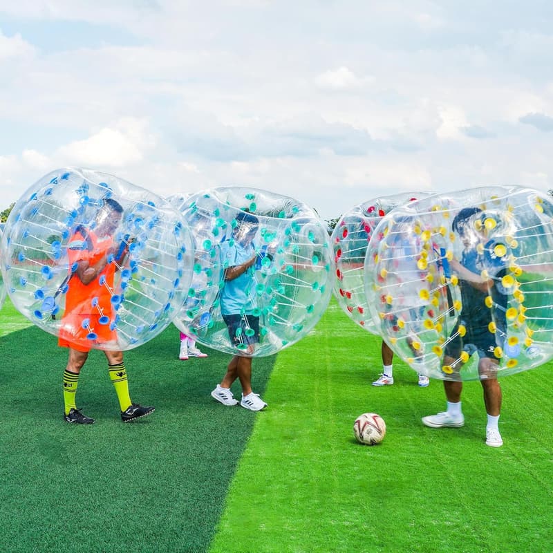 Inflatable Zorb Balls - 4Ft Bubble Soccer for Adults & Kids