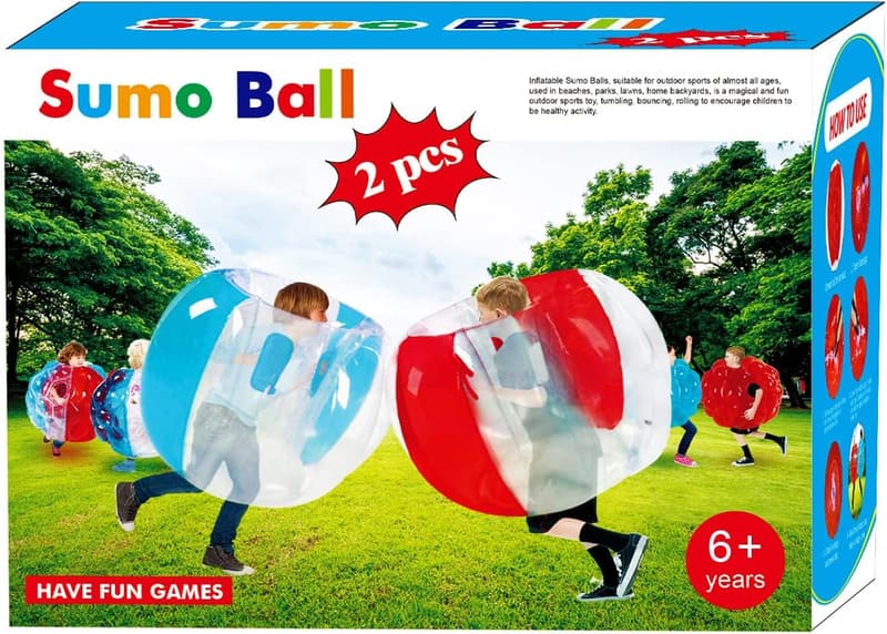 Inflatable Sumo Balls for Outdoor Team Play (2 Pack)