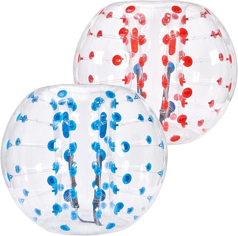 Inflatable Bumper Balls - 5FT PVC Zorb Balls for Outdoor Fun