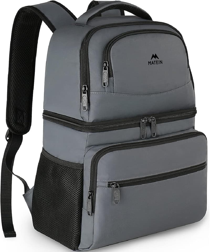 Insulated Lunch Backpack Cooler for Beach & Hiking - 26 Cans