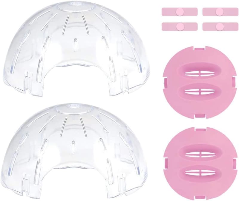 Hamster Exercise Ball with Breathable Holes - 5.52in Pink