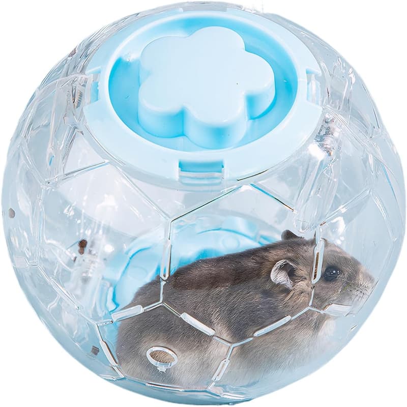 5-Inch Football Design Hamster Ball for Small Pets