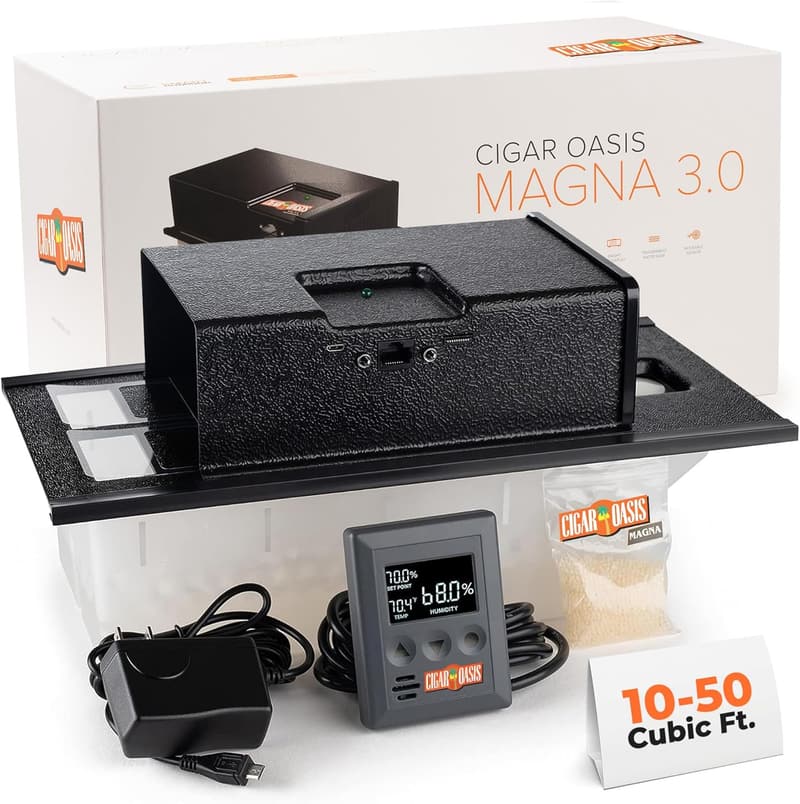 Cigar Oasis Magna 3.0 Electric Humidifier for Cigars