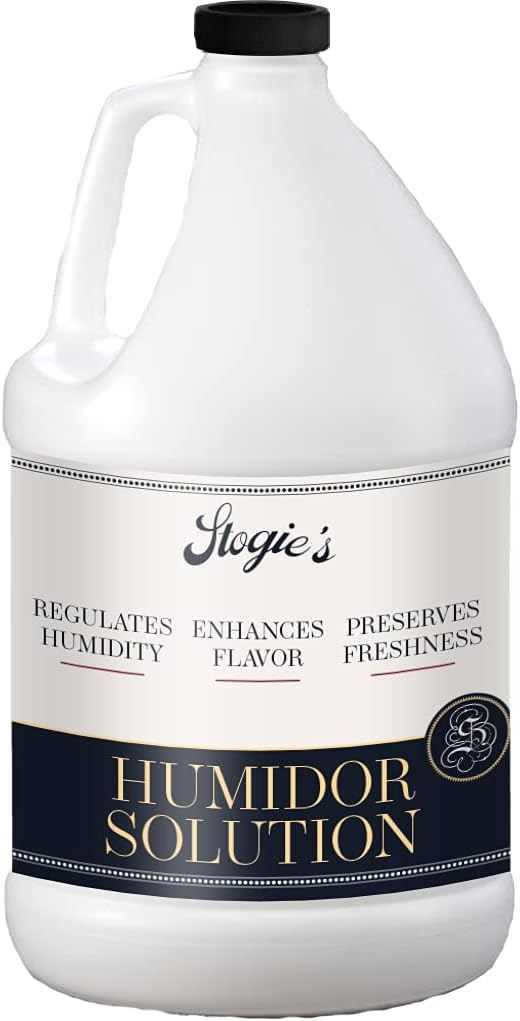 Premium Cigar Humidor Humidifier - 1 Gallon, USA-Made