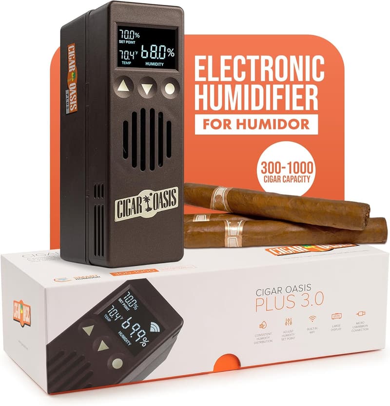 Oasis Plus 3.0 Electronic Humidifier with LCD Display and Vapor Technology