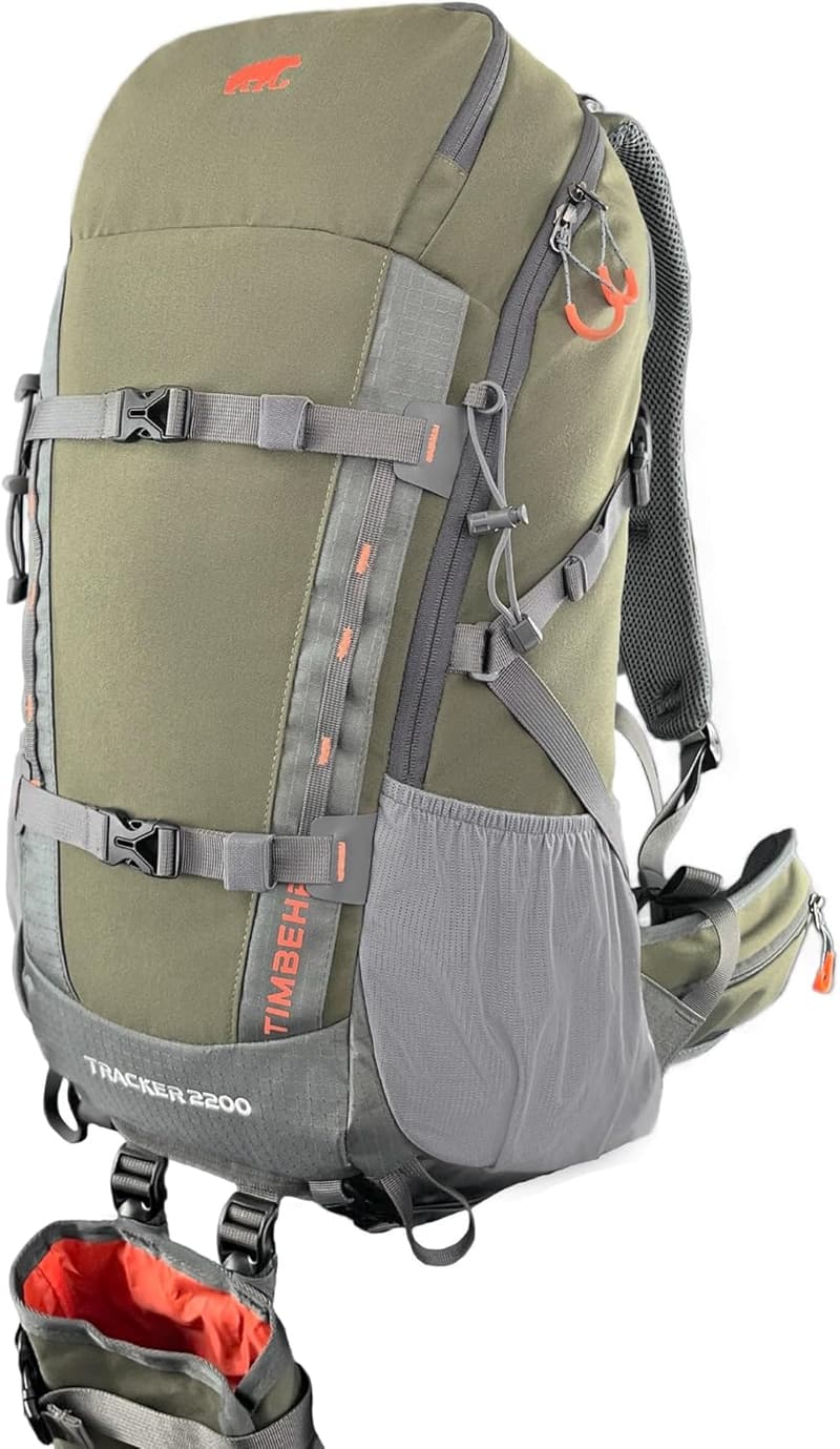 Waterproof Hunting Backpack with Rifle & Bow Holder