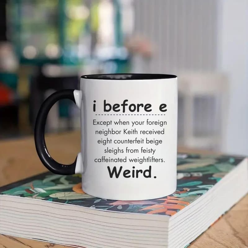 Funny Coffee Mug for Grammar Teachers - 11 oz