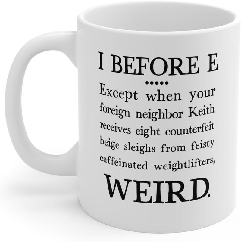Funny English Teacher Mug - 