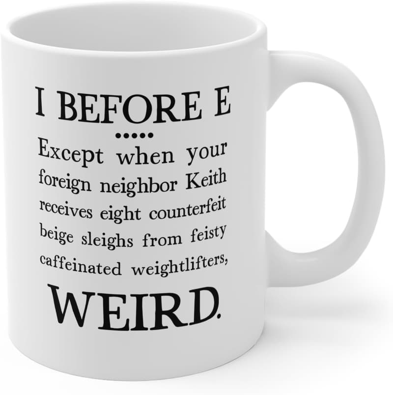 Funny English Teacher Mug - 