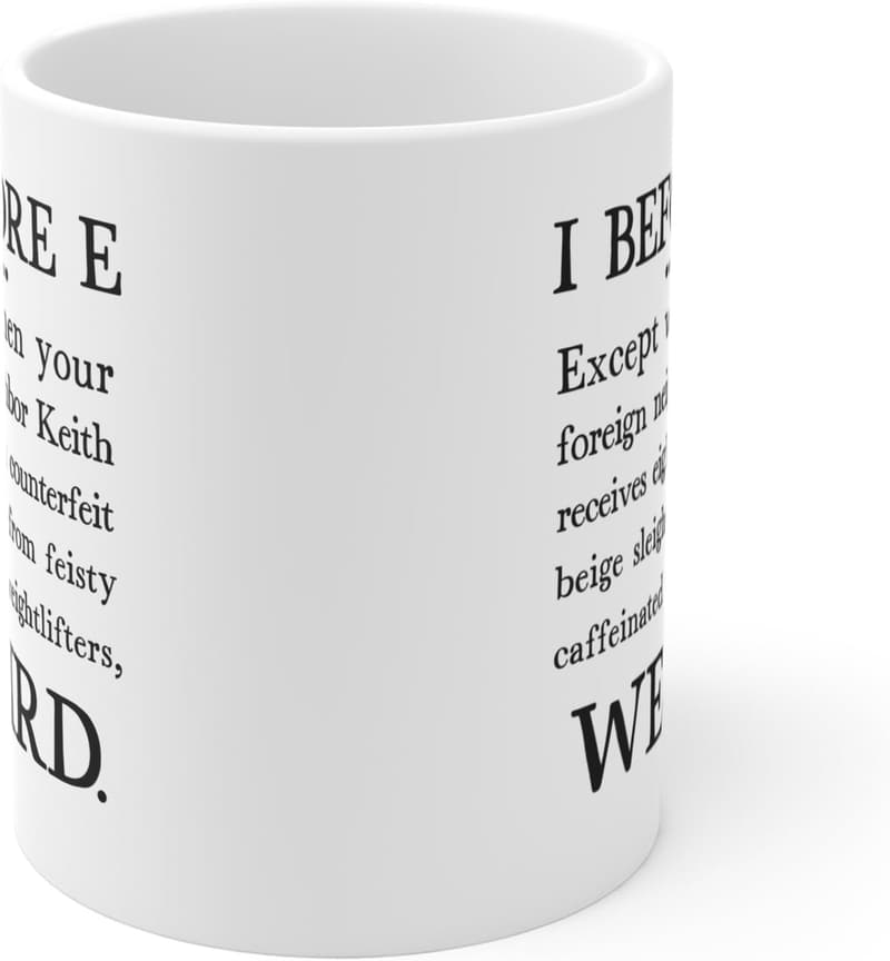 Funny English Teacher Mug - 