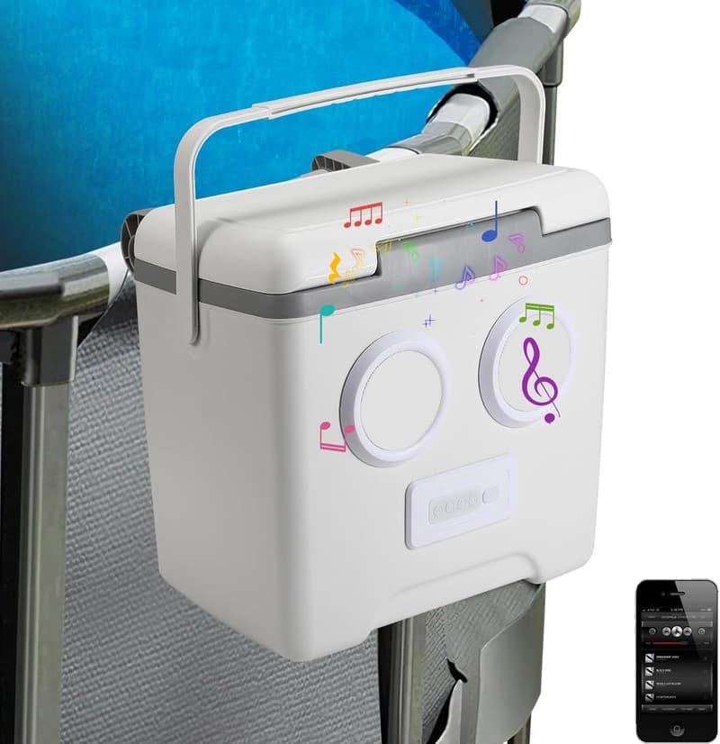Bluetooth Pool Cooler with 13.74 Qt Capacity for Parties