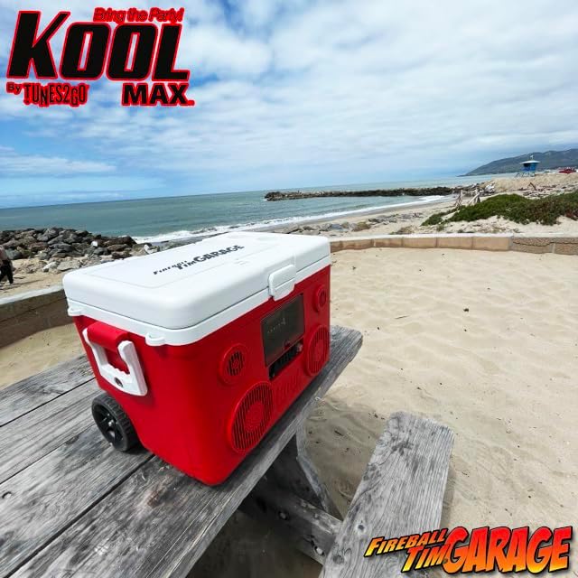 KoolMax Bluetooth Cooler with Speaker System - Limited Edition
