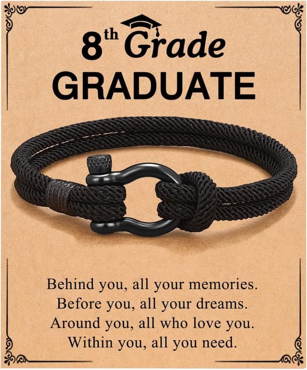 Boys Bracelet Gift for Birthday or Graduation
