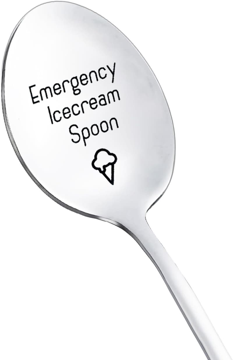Funny Ice Cream Spoon Gift for Ice Cream Lovers