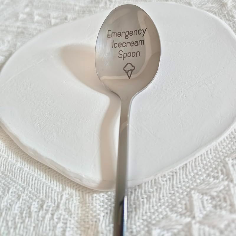 Funny Ice Cream Spoon Gift for Ice Cream Lovers