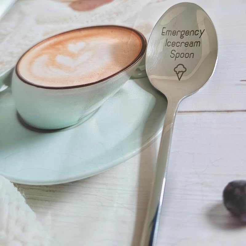 Funny Ice Cream Spoon Gift for Ice Cream Lovers