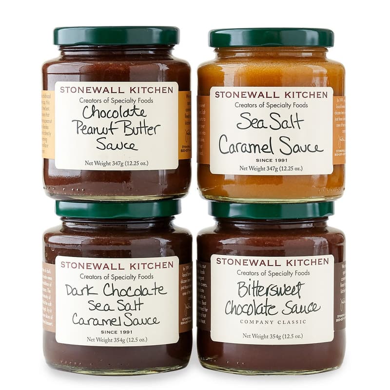 Dessert Sauce Collection - 4 Piece Gourmet Set