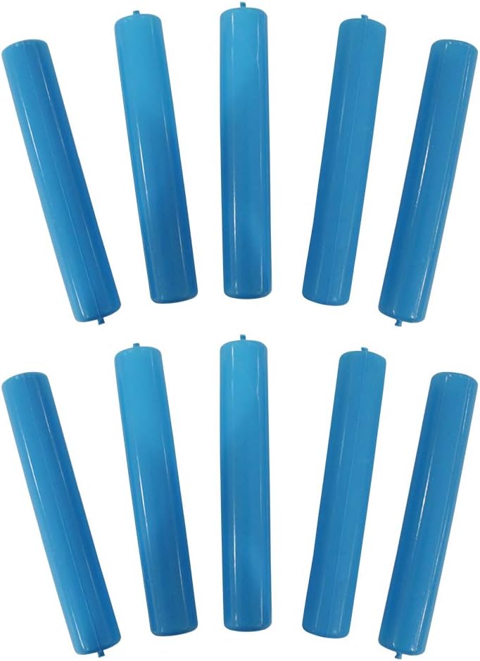 Reusable Ice Cube Sticks for Freezing Water Bottles - 10 Pack