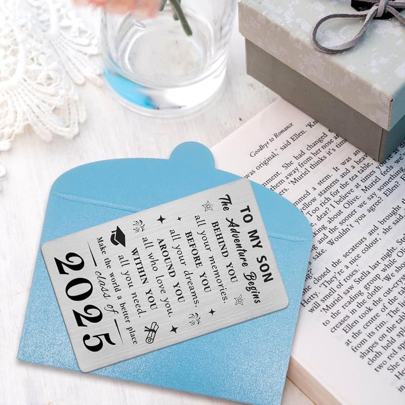 Proud Son Graduation Card 2025 from Parents - College & High School