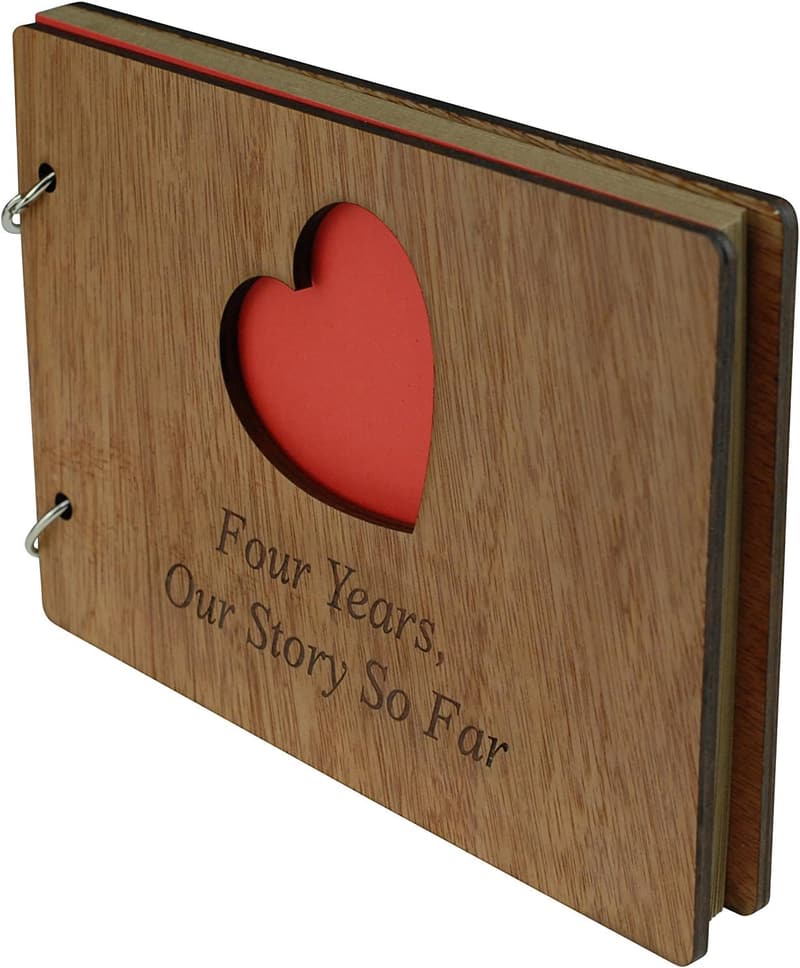 2nd Anniversary Scrapbook & Photo Album Gift Idea