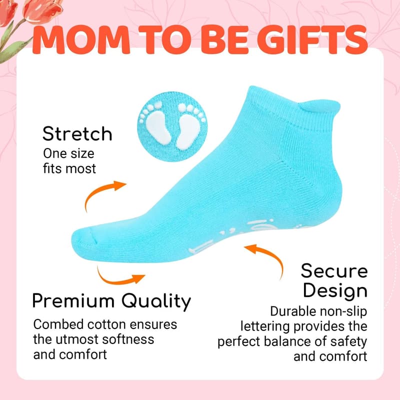 Mother's Day Pregnancy Socks for First-Time Moms