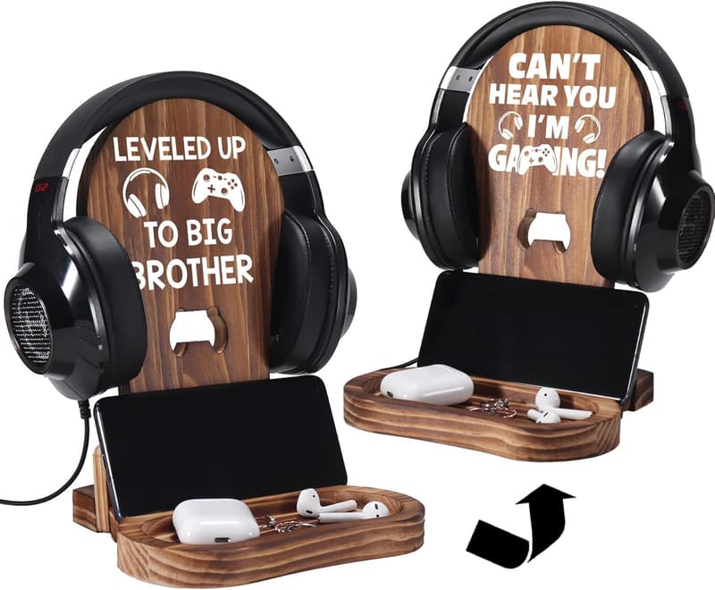 Big Brother Announcement: Gamer Wooden Headset Stand
