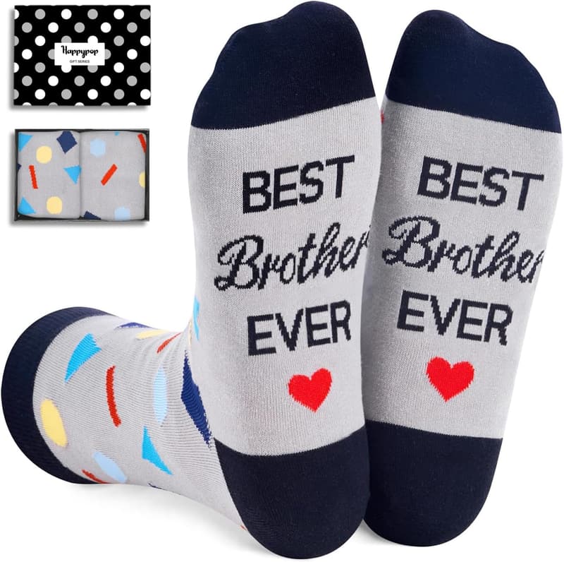 Funny Family Socks for Men - Gift for Dad, Brother, Uncle