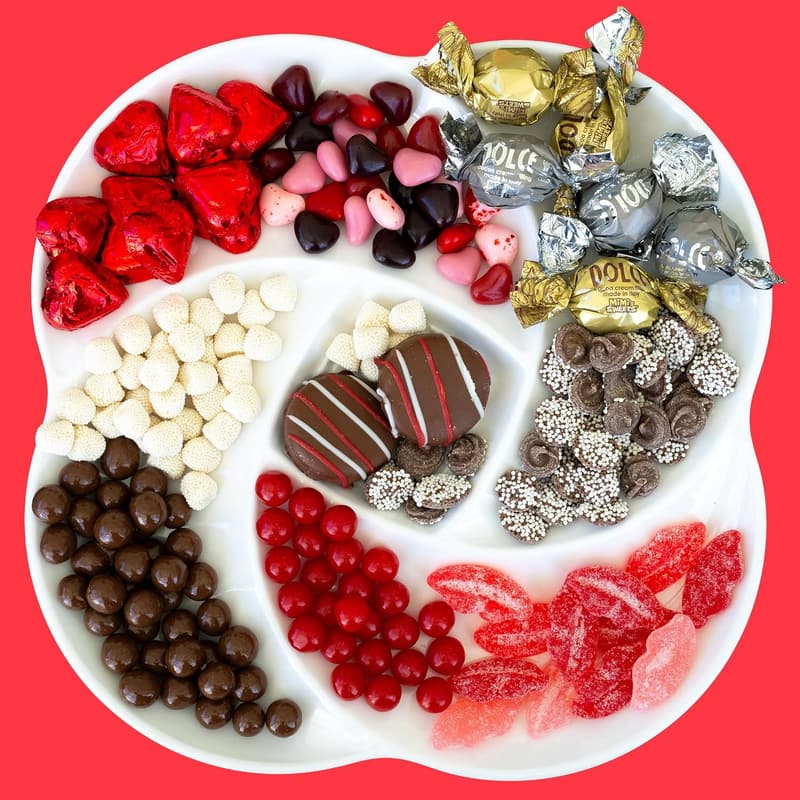 Movie Night Gift Basket Set with Assorted Chocolates & Snacks