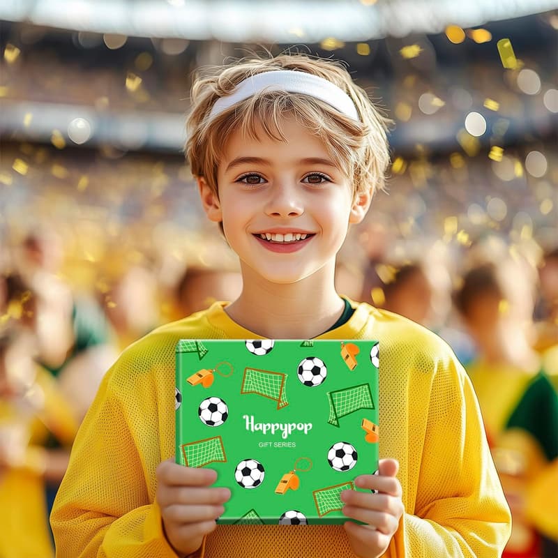 Sports Gift Set for Boys - Soccer, Baseball, Basketball, Hockey, Volleyball