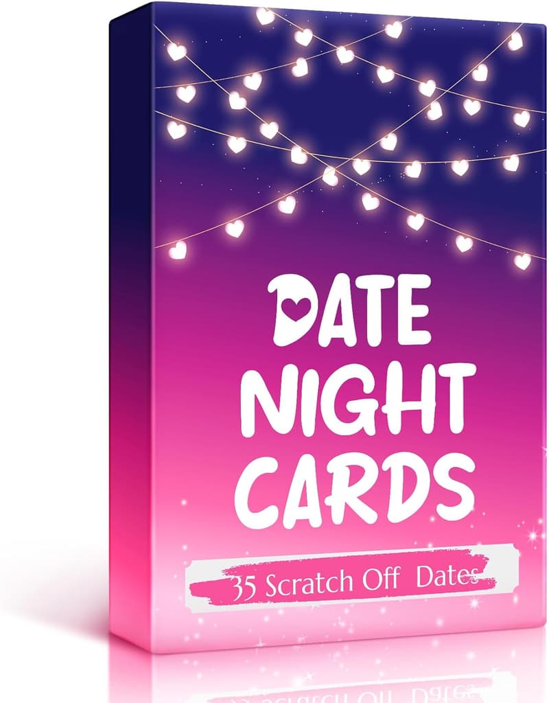 Valentine's Day Scratch-Off Date Night Card Set for Couples