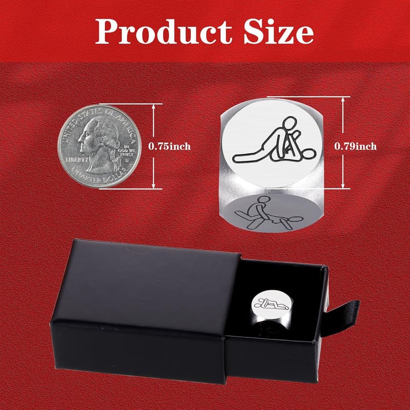 Easter Date Night Dice for Couples - Steel Food Decision Gifts