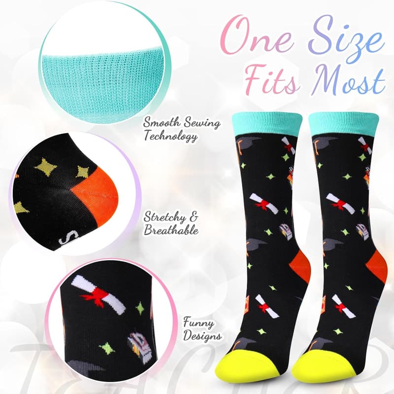 2025 Graduation Gift Set: 20 oz Stainless Steel Tumbler & Socks