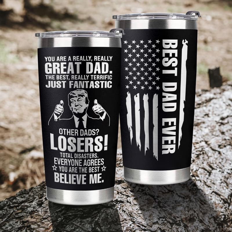 Father's Day Personalized 20 oz Tumbler for Dad