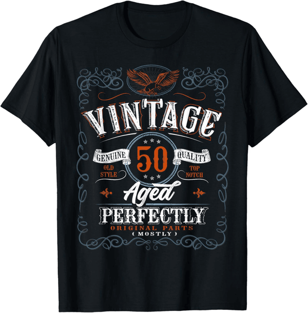 50th Birthday Vintage T-Shirt Gift