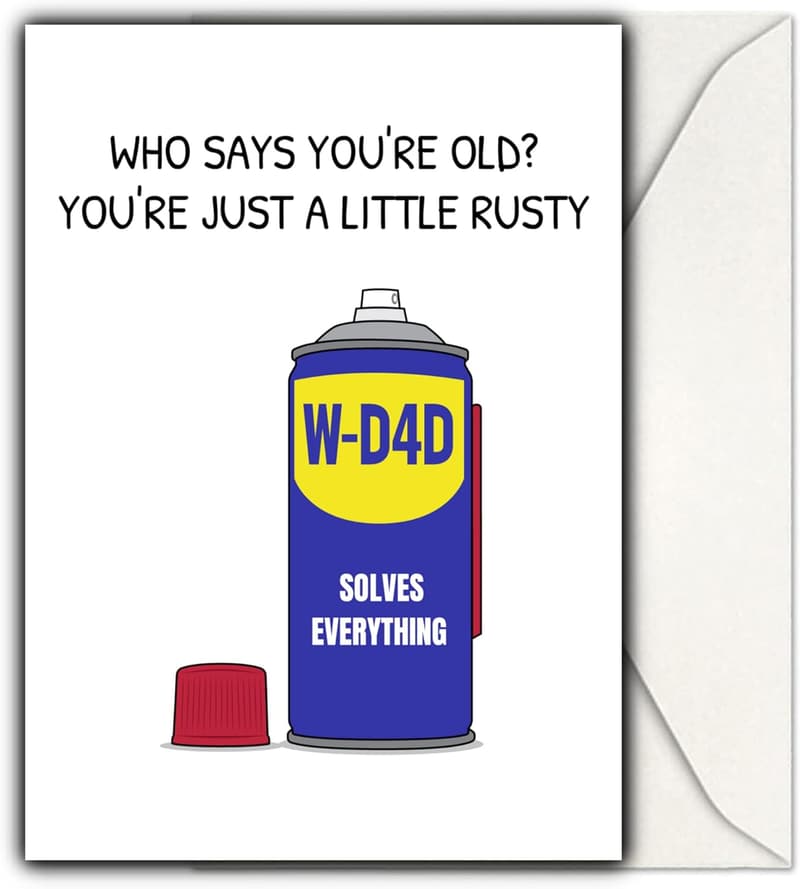 Funny Birthday Card for Dad - Great Gift from Kids & Family