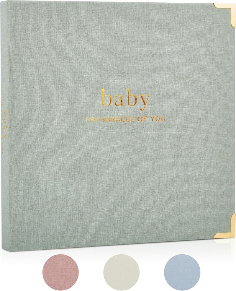 Baby Memory Book - Timeless 5-Year Keepsake for Boys & Girls