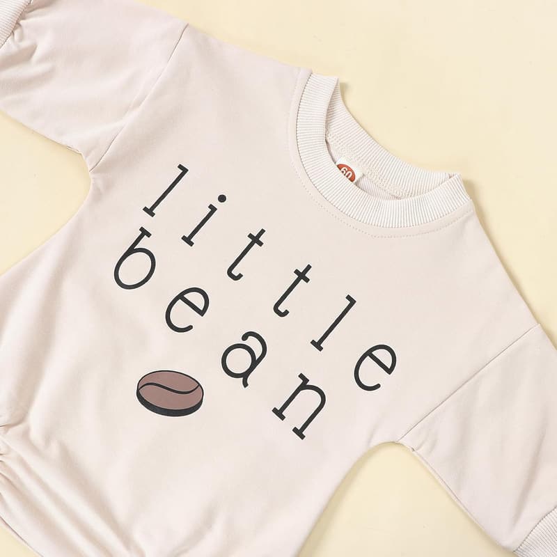 Infant Long Sleeve Bubble Bodysuit for Baby Boys and Girls