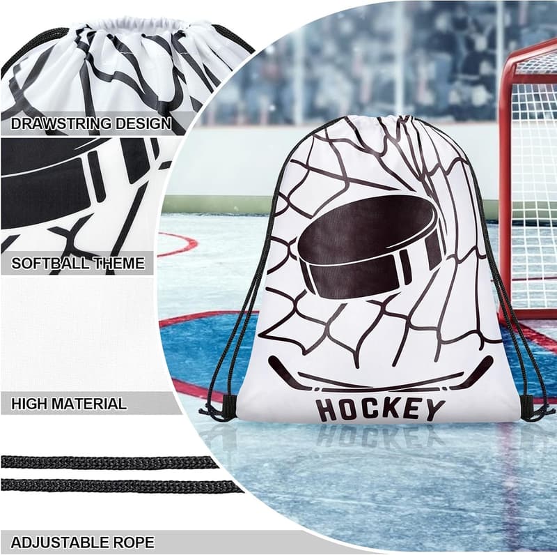 Sports Team Drawstring Bags - 14 Pcs Goodie Sacks