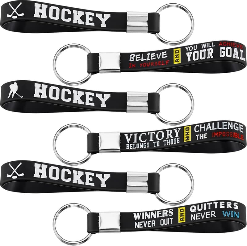 Sports Party Motivational Keychains - 24 Pack