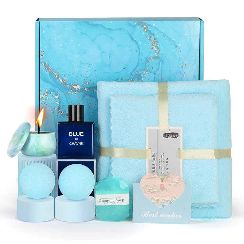 Father's Day Spa Gift Set with Men's Cologne