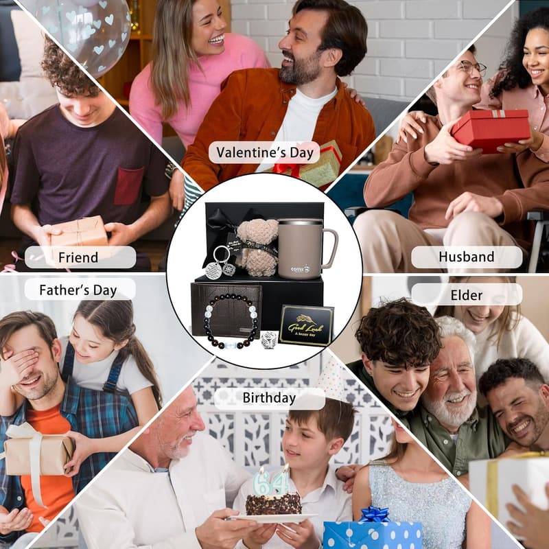Personalized 7-Pack Birthday Gifts for Men