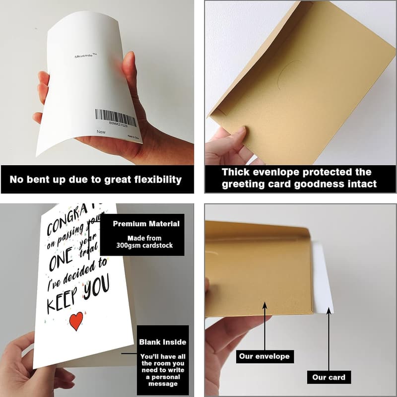 1st Anniversary Humorous Card for Boyfriend/Girlfriend