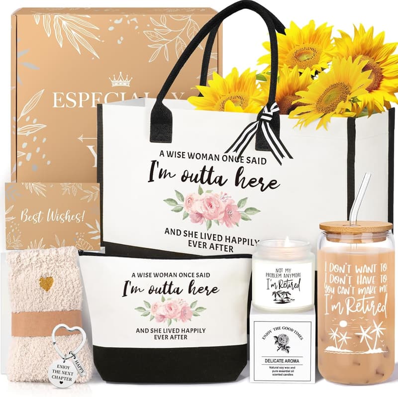 2025 Retirement Gift Basket for Women, Cool & Thoughtful Ideas