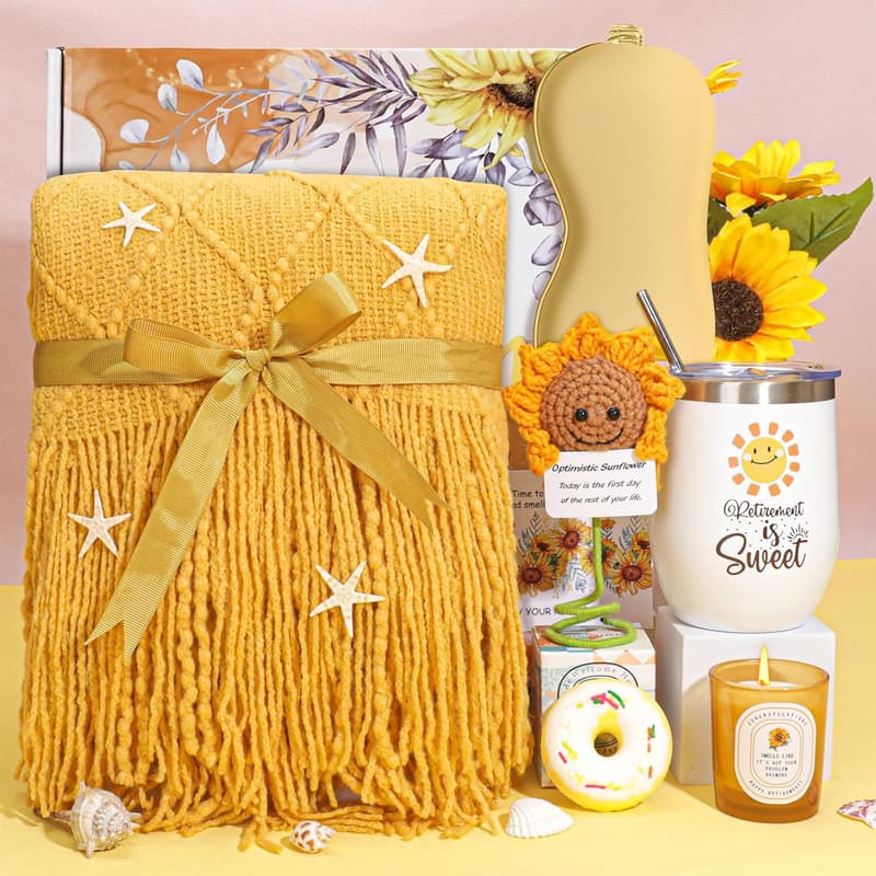2025 Retirement Gift Basket for Women - Funny & Unique Ideas