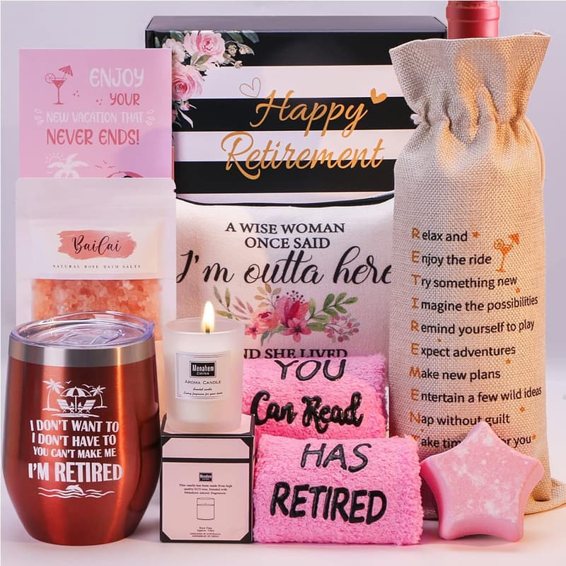 Happy Retirement Gift Basket for Women – Fun Ideas for Nurses, Teachers & More